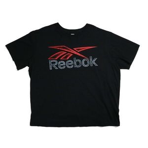 Reebok Black Logo Tee Men's XXL